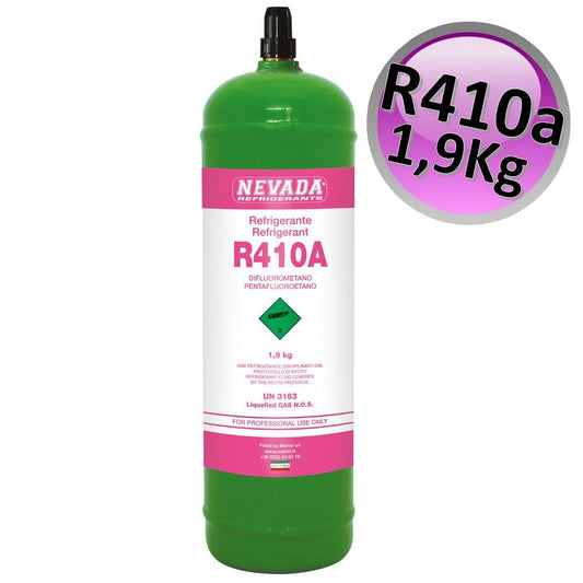 R410A gas cylinder - 1.9 kg net - air conditioning refrigerant