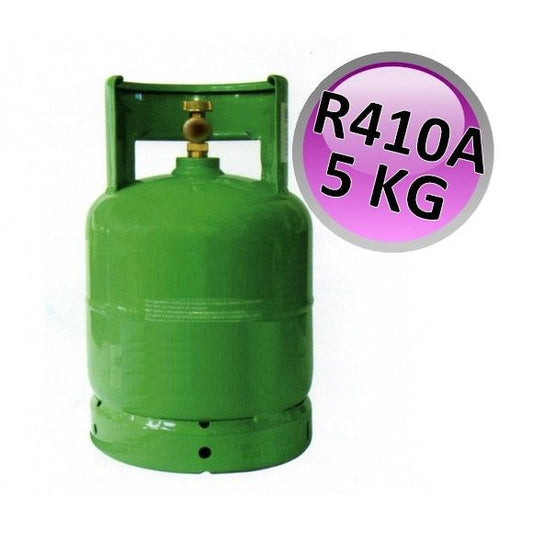 R410A gas cylinder - 5 kg net - air conditioning refrigerant