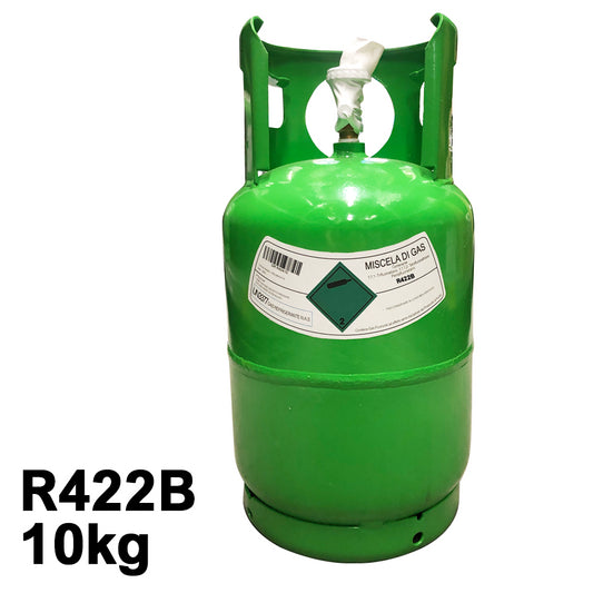 R422B gas cylinder 10 kg net - R22 substitute