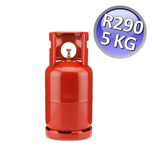 REFRIGERANT GAS BOTTLE R290 PROPANE - 5 KG