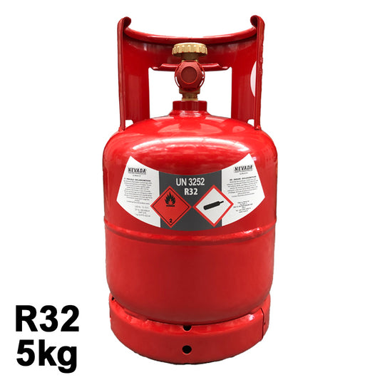5 kg R32 refrigerant gas cylinder - refillable