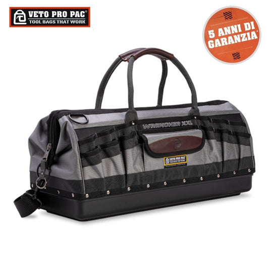 Tool Bag Equipment - Horizontal Open 20 Extra Large Pockets VETO PRO PAC WRENCHER-XXL