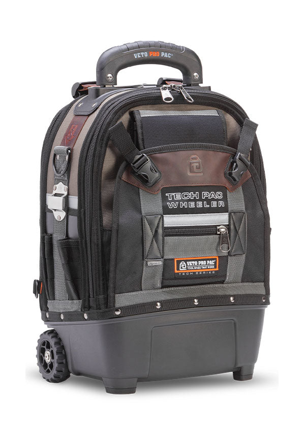 VETO PRO PAC TECH-PAC WHEELER 48-Pocket Backpack Trolley Tool Bag