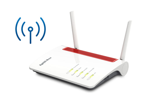 Box FRITZ! 6850 LTE router wireless Gigabit Ethernet Dual-band (2.4 GHz/5 GHz) 4G Bianco