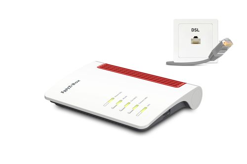 Box FRITZ! 7530 AX router wireless Gigabit Ethernet Dual-band (2.4 GHz/5 GHz) Bianco