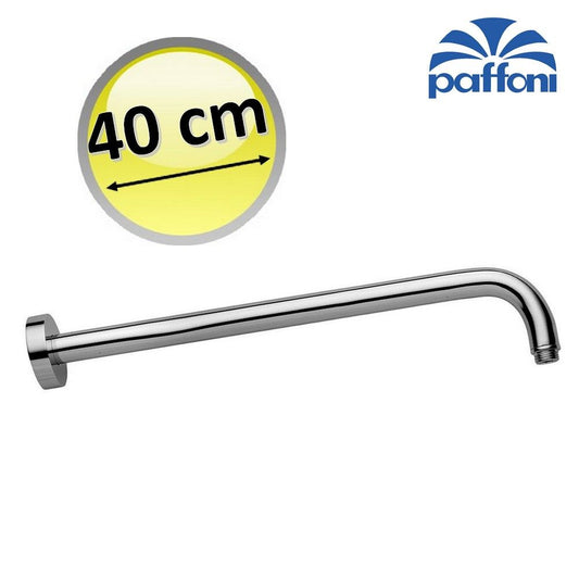 PAFFONI ZSOF034CR heavy duty round shower arm, luxury model, 40 cm