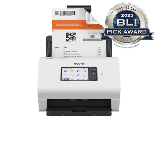 Brother ADS-4900W Scanner with ADF + Sheet Feeder 600 x 600 DPI A4 Black, White