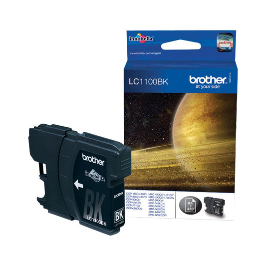 Brother LC-1100BK Black Ink Cartridge 1 pc Original Black ink cartridge