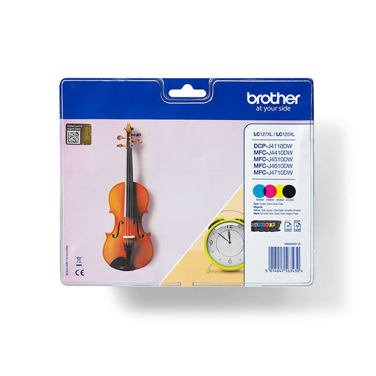 Brother LC127XLVALBP Ink Cartridge 4 pcs Original Black, Cyan, Magenta, Yellow