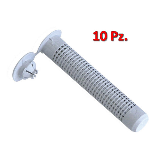 BUSSOLA RETINATA Calza - Gabbietta per tassello chimico in plastica perforata - confezione 10 Pz.