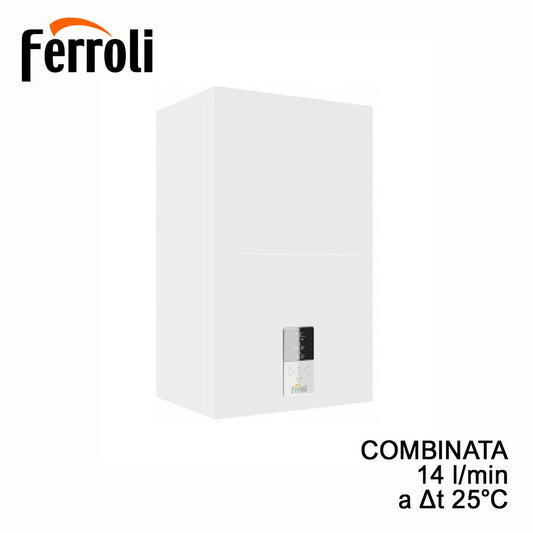 Caldaia murale a condensazione BLUEHELIX HITECH RRT 24 C per riscaldamento e produzione istantanea di ACS
