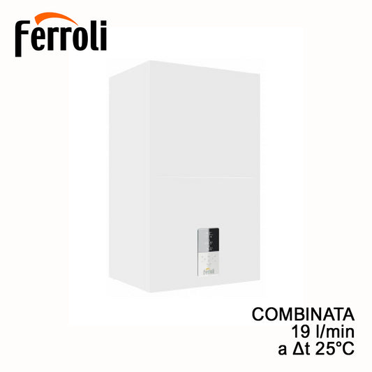 Caldaia murale a condensazione BLUEHELIX HITECH RRT 34 C per riscaldamento e produzione istantanea di ACS