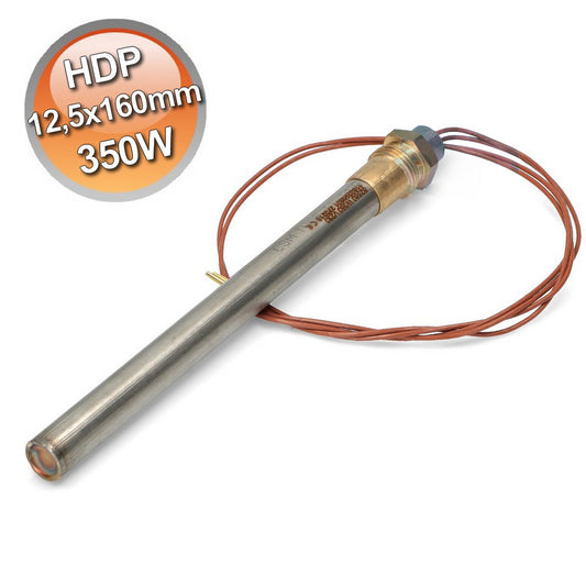 Ignition plug for pellet stove resistance 12.5x160mm 350W HDP cartridge