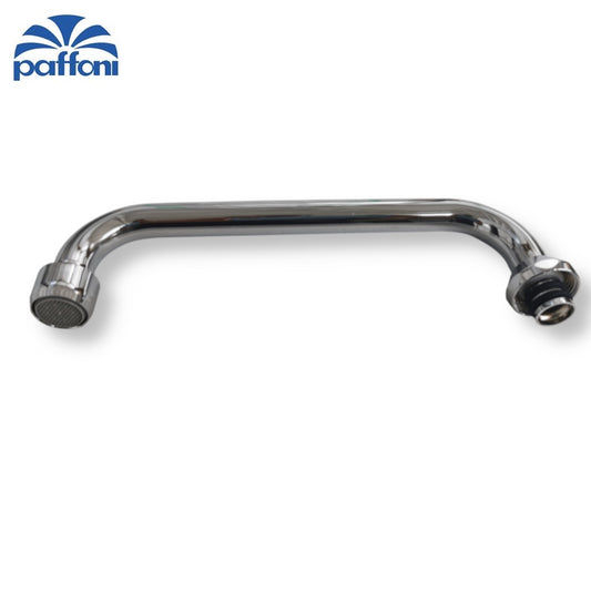 U-shaped pipe Ø 16 x L 20 cm - replacement spout for mixer tap