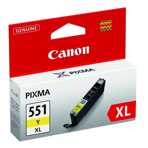 CANON CART INK YELLOW HIGH CAPACITY FOR PIXMA IP7250 MG5450 MG6350 CLI-551XL Y