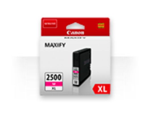 CANON CART INK MAGENTA PGI-2500XL FOR MAXIFY MB4050, MB5050, MB5350