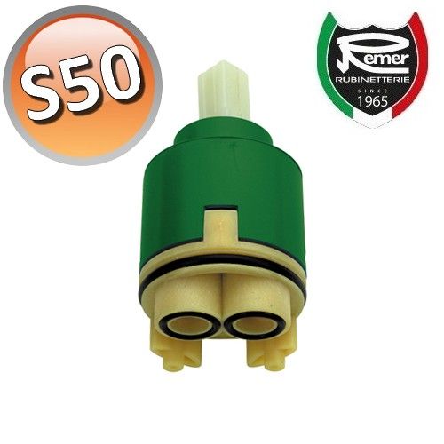 S50 replacement cartridge for REMER basin, bidet and bath mixers Ø 40mm