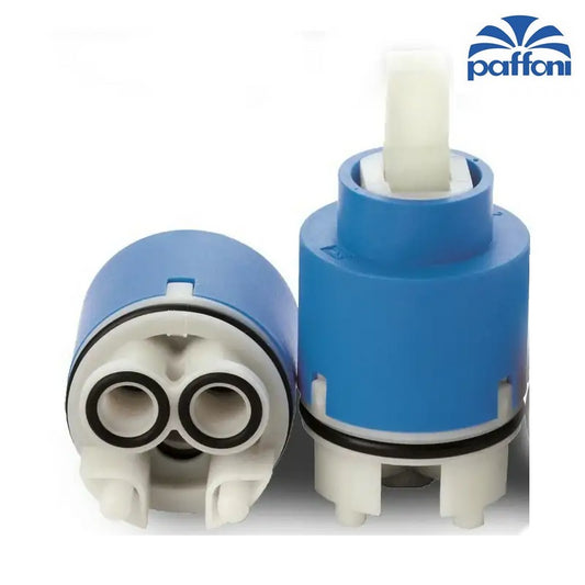 Replacement cartridge, short type, Ø 40 mm, with distributor and flow limiter for Duemila PAFFONI