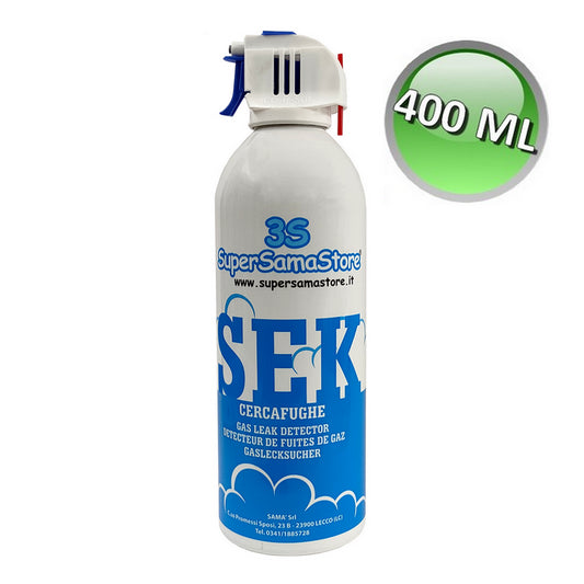 Find leaks with GAS CONTROL foam spray for gas and refrigerants.