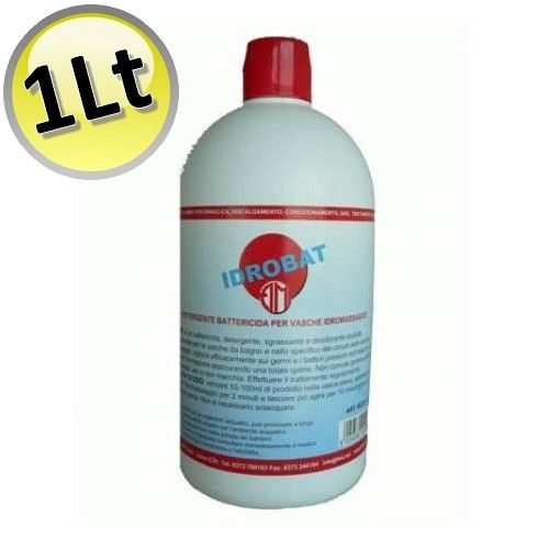 Idrobat - detergente sanificante per vasche idromassaggio - confezione 1 Lt