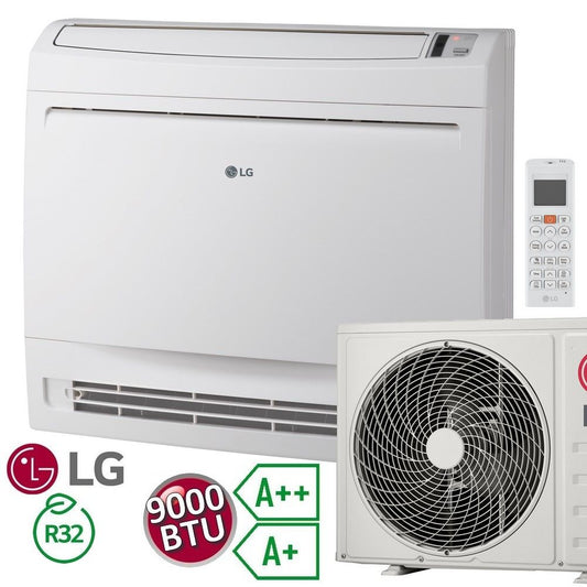 LG 9000 BTU 2.5 kW A++ A+ floor-standing single console air conditioner
