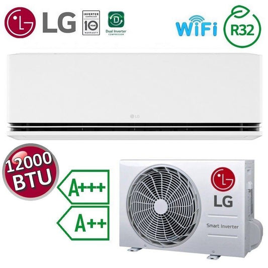 LG Dualcool DELUXE WiFi 12000 BTU 3.5 kW A+++ / A++ single split air conditioner