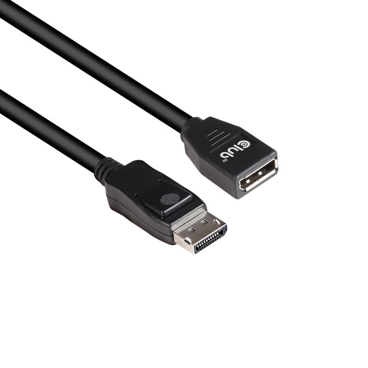 CLUB3D CAC-1022 2m DisplayPort 1.4 Video Cable and Adapter Black