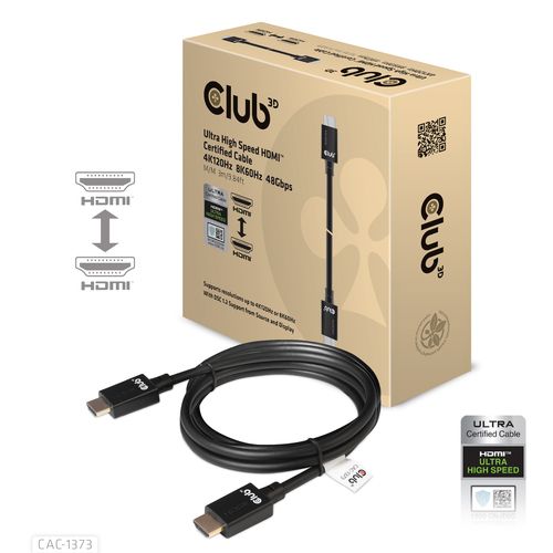 CLUB3D CAC-1373 HDMI Cable 3m Black