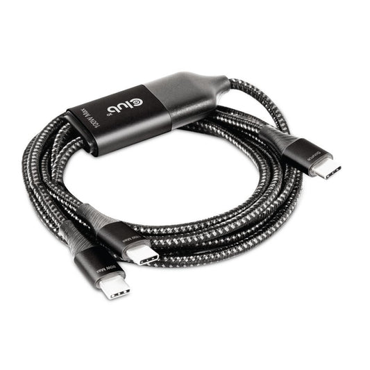 CLUB3D CAC-1527 USB cable 1.83 m USB C 2 x USB C Black
