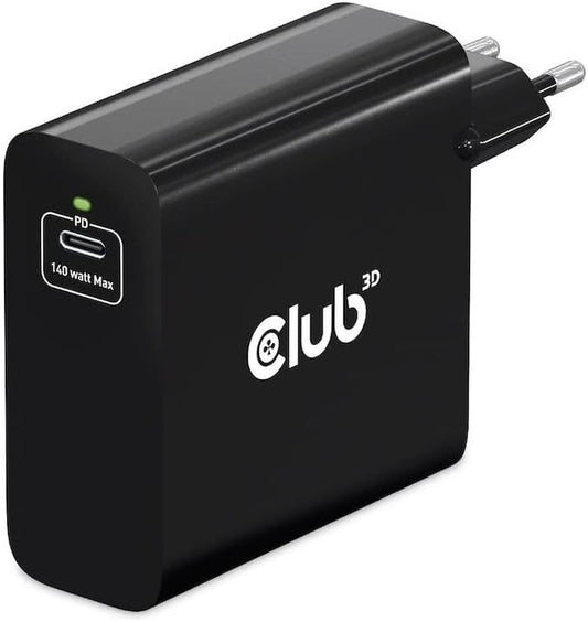 CLUB3D CAC-1914EU Universal Mobile Charger Black AC Fast Charging Internal