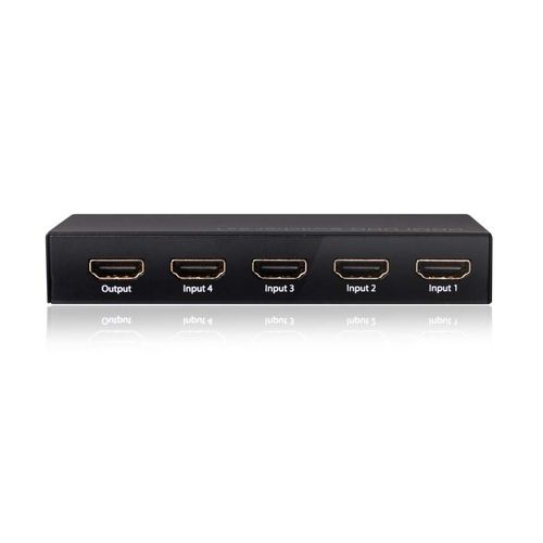 CLUB3D HDMI 4K60HZ 2.0 UHD SWITCHBOX 4 PORTS