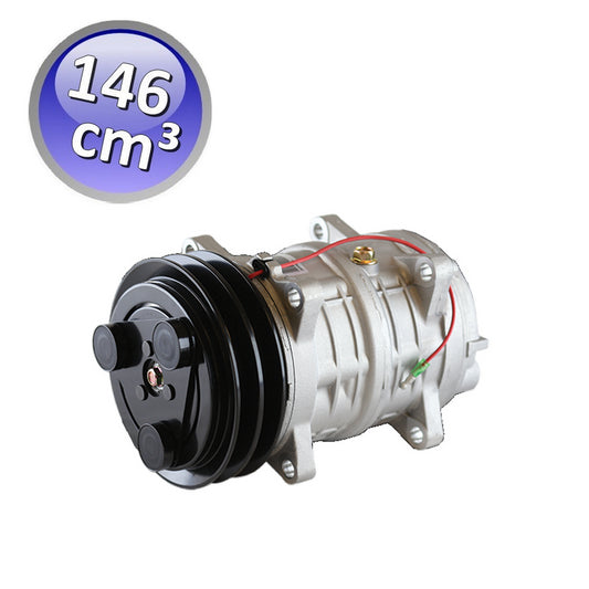 Compressore QP-15XD senza olio per trasporto refrigerato Poly-V 8PK - QP15-1178