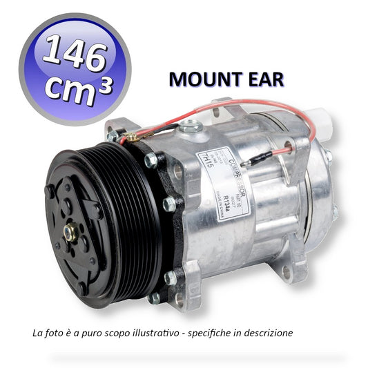 COMPRESSORE QP-15XD SENZA OLIO PER TRASPORTO REFRIGERATO POLY-V 8PK - QP15XD-2013