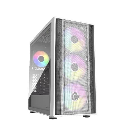 COOLER MASTER CASE MB SUPPORT CONNECTORS REAR 4 ARGB FANS (3X140 FRONT, X120 R