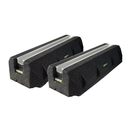 Coppia di basi pavimento da 45 cm ECO-BLOCK antivibrante portata 550 Kg
