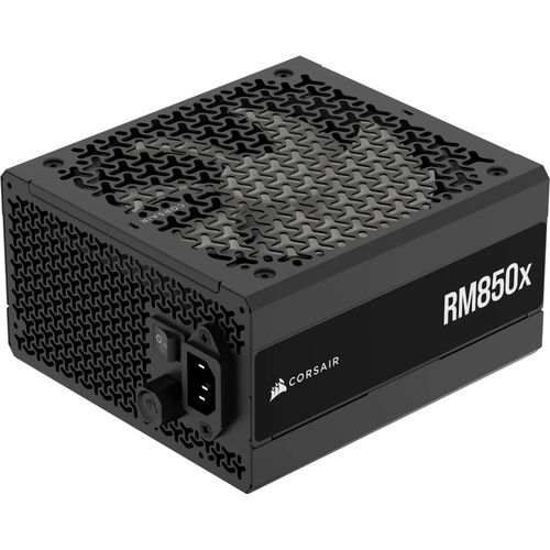 CORSAIR RMX SERIES POWER SUPPLY, RM850X, 850 WATT, ATX 3.1, CYBENETICS GOLD CERTIFIED, FULLY MODULAR