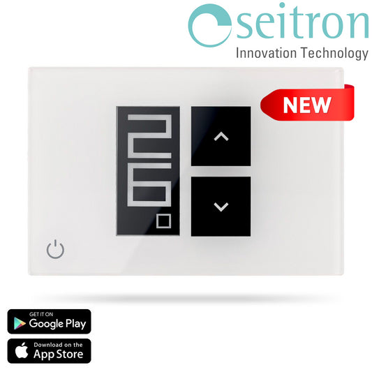 Cronotermostato classe V - Wi-Fi settimanale Wi-Time Wall - SEITRON