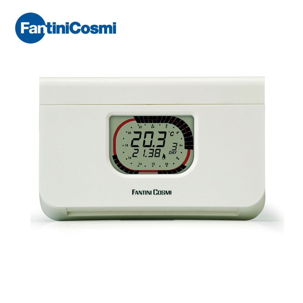 Fantini Cosmi C57 Weekly Chronothermostat - White