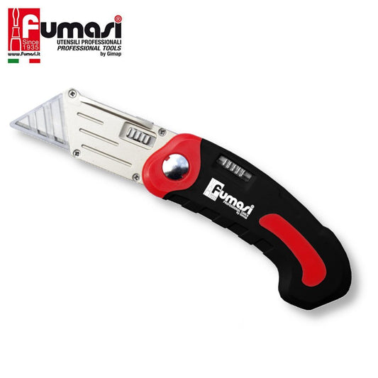 Cutter antinfortunistico taglierino pieghevole 170 mm - FUMASI