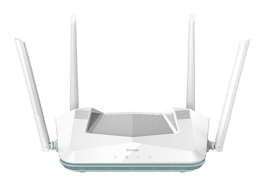 D-Link R32 Dual-band Gigabit Ethernet wireless router (2.4 GHz/5 GHz) White