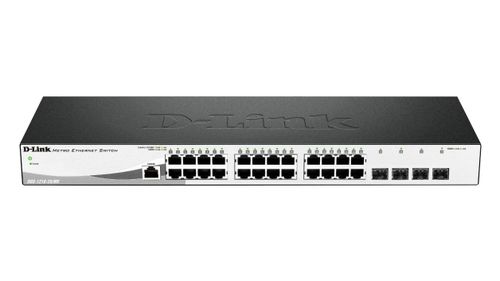 D-LINK SWITCH 24-PORT 10/100/1000BASE-T + 4 SFP PO D-LINK SWITCH 24-PORT 10/100/1000BASE-T + 4 SFP P