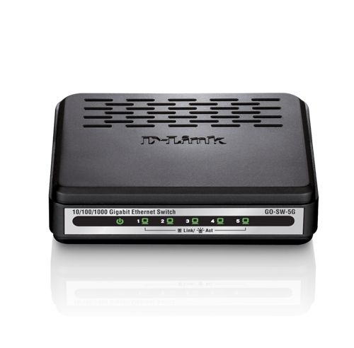 D-LINK SWITCH 5 PORTS GIGABIT EASY DESKTOP