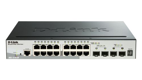 D-LINK SWITCH 52 GIGABIT POE MANAGED PORTS, INCLUDES 4 10G SFP+ PORTS