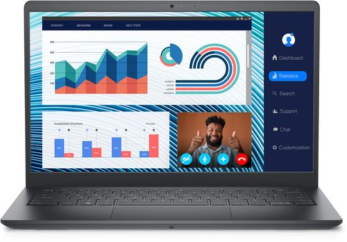 DELL Vostro 3420 Intel® Core™ i7 i7-1255U Computer portatile 35,6 cm (14") Full HD 16 GB DDR4-SDRAM 512 GB SSD Wi-Fi 5 (802.1