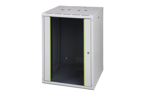 DIGITUS ARMADIO 20 UNITA DA MURO LINEA SOHO (A)980x(L)600x(P)450 MM, GRIGIO CHIARO