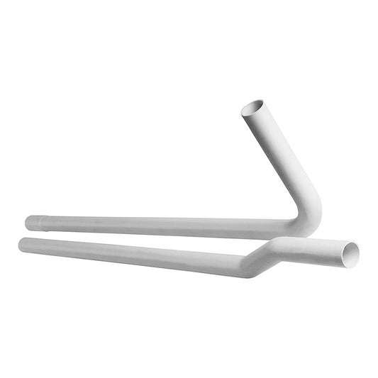 Long detachable S-shaped drain pipe for backpack toilet cistern