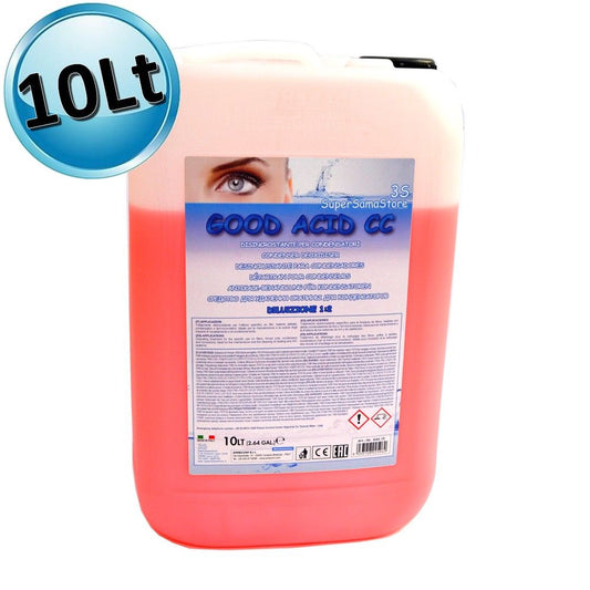 Disincrostante acido per pulizia condensatore tanica 10 Lt da diluire - GOOD ACID COND CLEANER