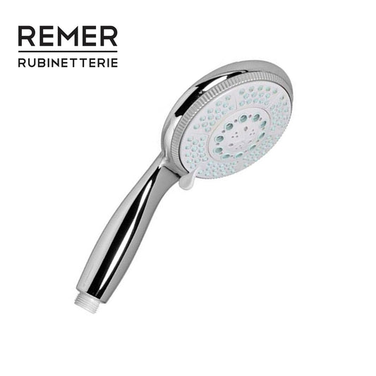 3-jet, 5-function shower head, Ø 10.5 cm, anti-limescale - Remer taps