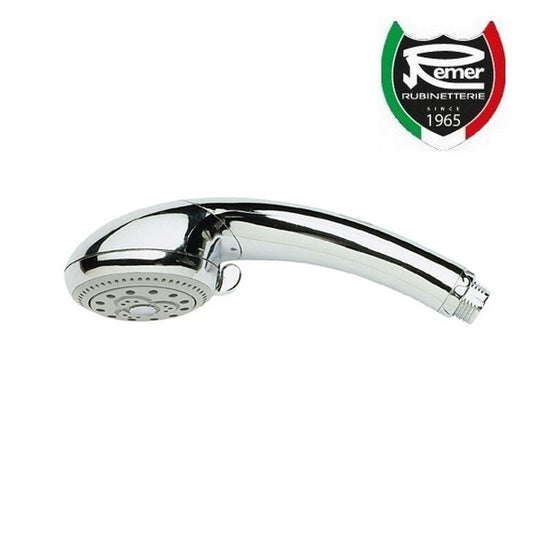 4-function hydromassage shower head, anti-limescale - Remer 3112P