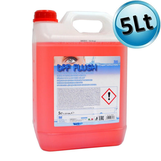 DPF Flush Tanica 5 Lt - Liquido di lavaggio pulizia per filtro antiparticolato diesel